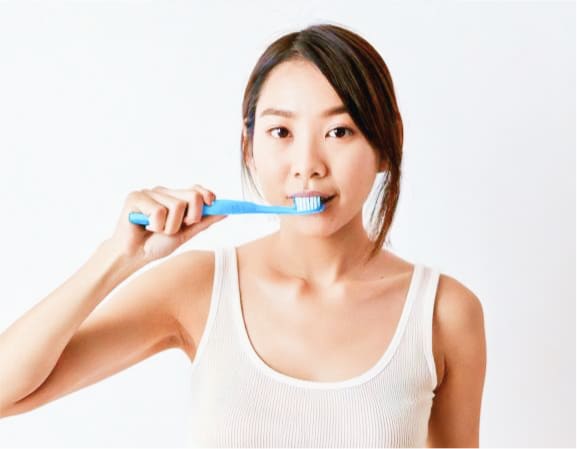 口腔を綺麗にするイメージ